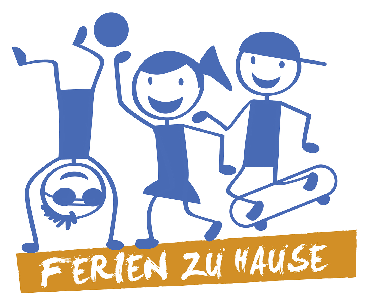 Ferien zu Hause - Logo